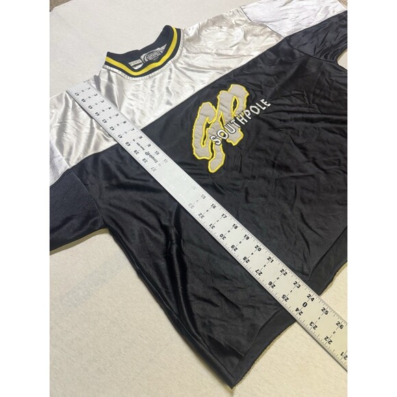 Vintage Y2K Southpole Jersey Shirt Embroidered Yellow Men’s 2XL *PLEASE READ* - Picture 6 of 6